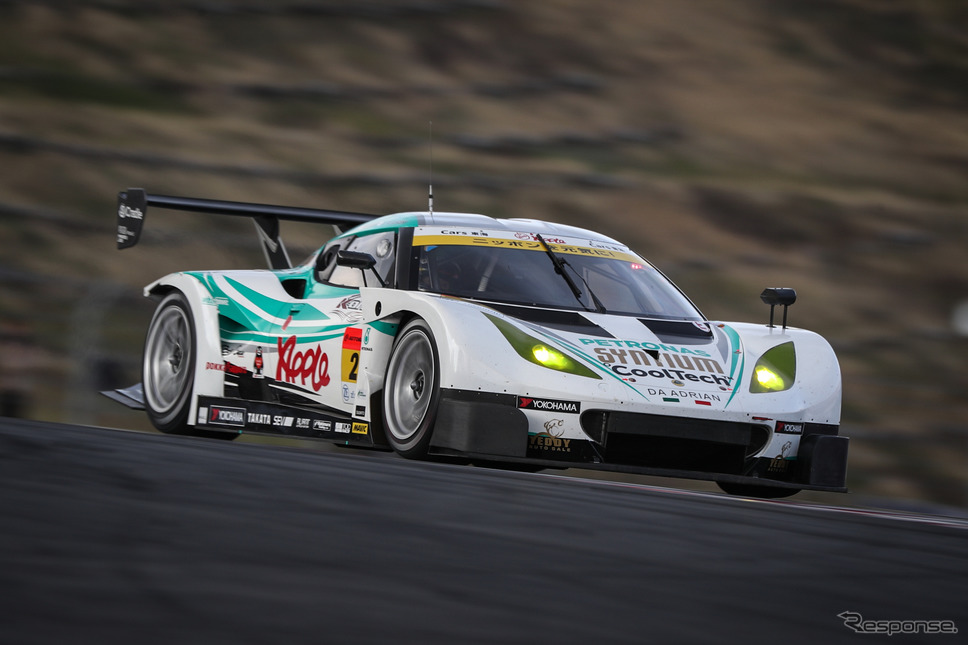 GT300クラス初日4番手タイムの#2 EVORA MC。《撮影 益田和久》