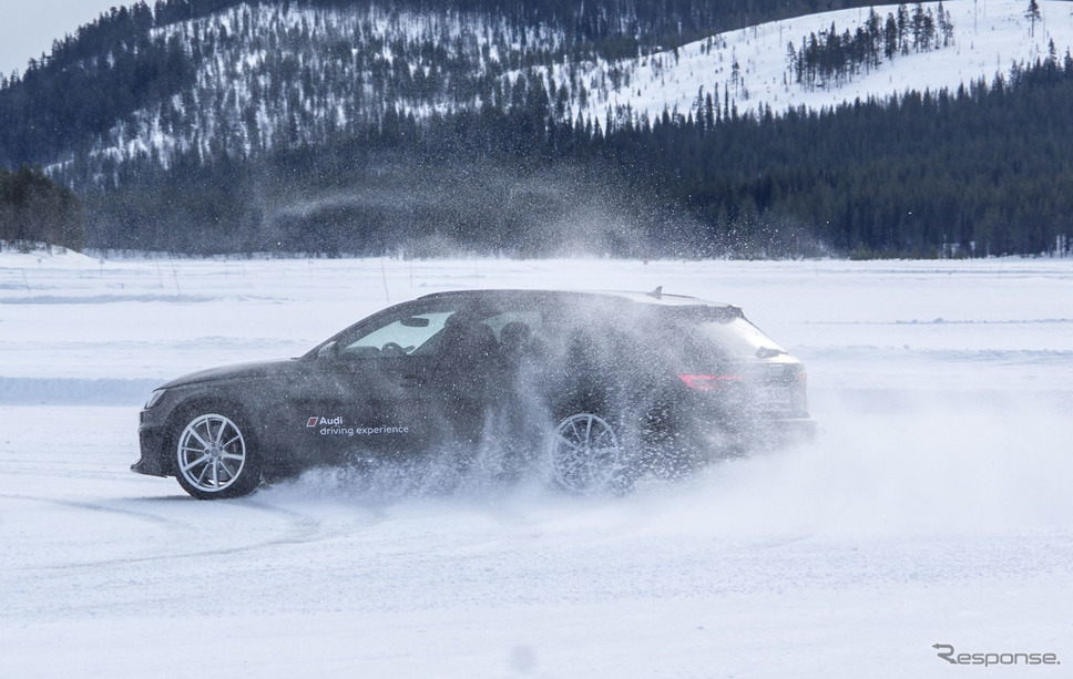 アウディ・アイス・エクスペリエンス・イン・スウェーデン（Audi Ice experience in Sweden）《撮影 宮崎壮人》