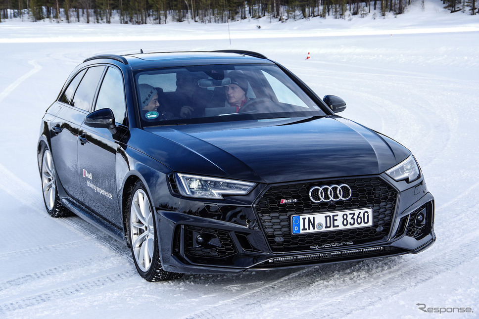 アウディ・アイス・エクスペリエンス・イン・スウェーデン（Audi Ice experience in Sweden）《撮影 宮崎壮人》