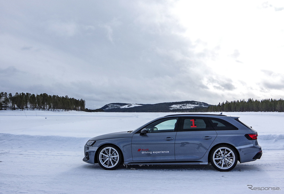 アウディ・アイス・エクスペリエンス・イン・スウェーデン（Audi Ice experience in Sweden）《撮影 宮崎壮人》