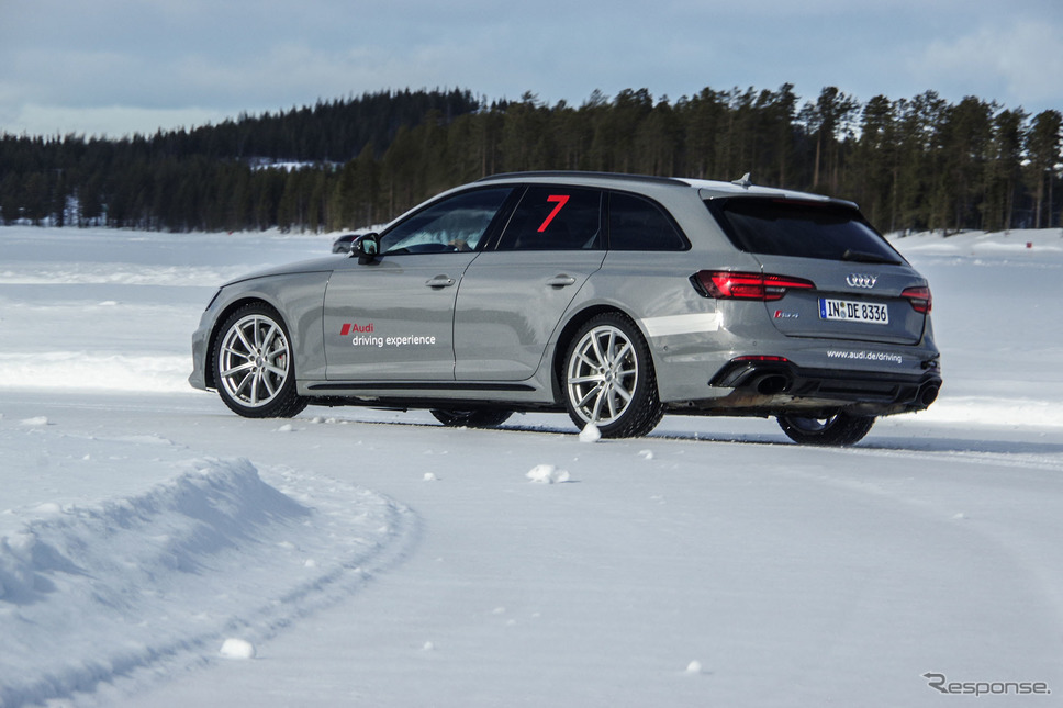 アウディ・アイス・エクスペリエンス・イン・スウェーデン（Audi Ice experience in Sweden）《撮影 宮崎壮人》