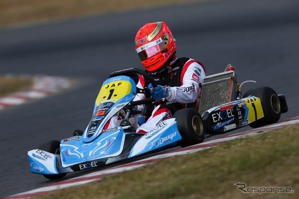 全日本カート選手権OK部門のシリーズチャンピオン獲得車両(2018年)