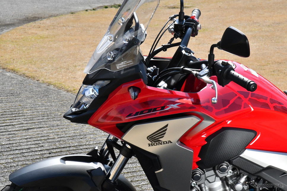ホンダ 400X 新型撮影 青木タカオ