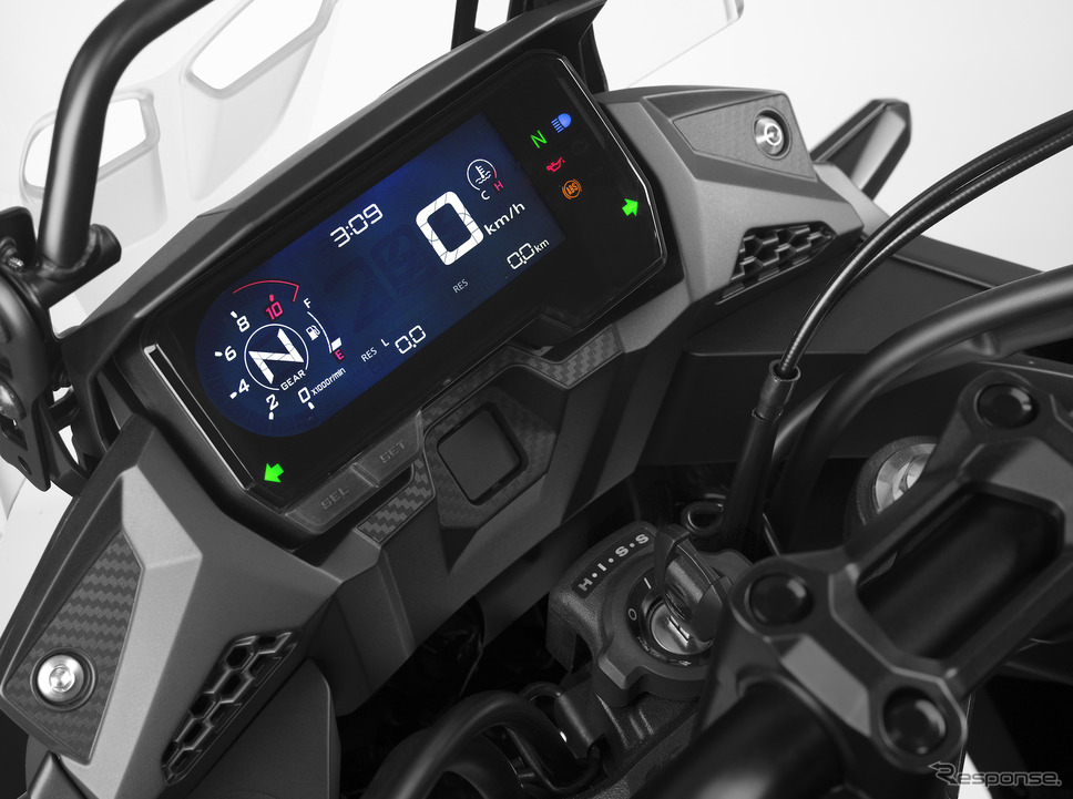メーターまわり(写真はCB500Xで欧州仕様車)《画像 ホンダモーターサイクルジャパン》
