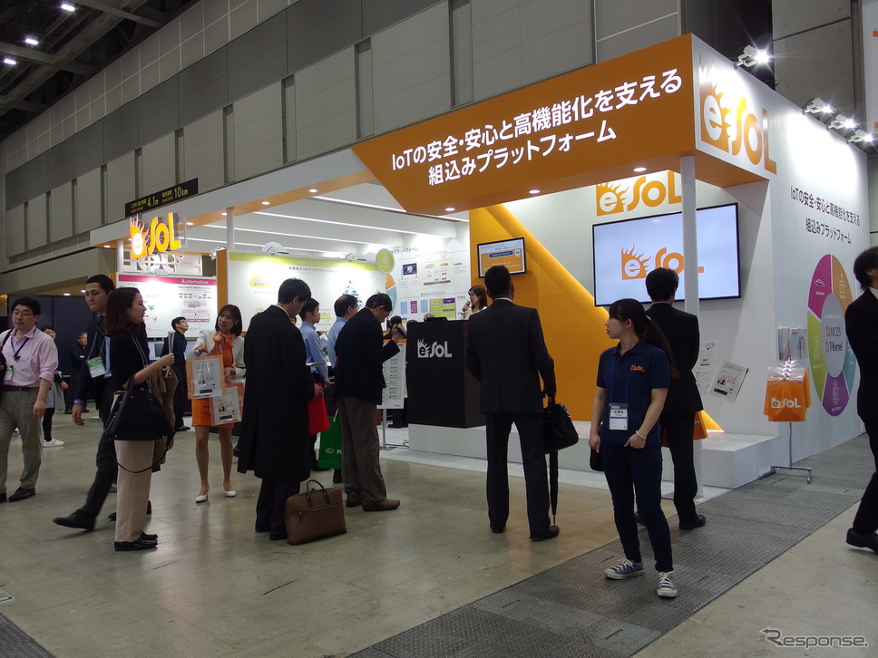 イーソル(IoT/M2M展)《撮影 高木啓》