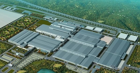 ホンダと東風汽車の中国合弁、東風本田汽車有限公司の中国第3工場