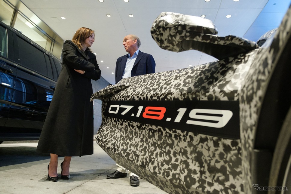 シボレー・コルベット次期型の開発プロトタイプ車両