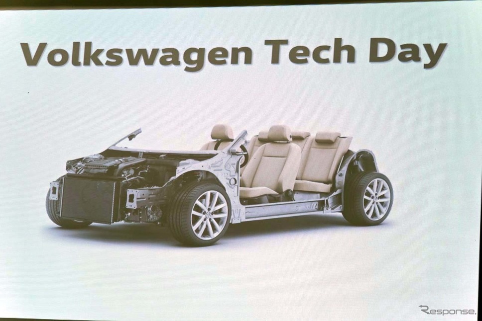 フォルクスワーゲンが提供している最新の安全技術が披露された「Volkswagen Tech Day 2019」