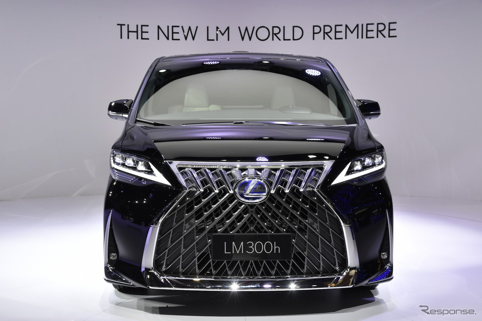 レクサス LM300h(上海モーターショー2019)《撮影 雪岡直樹》