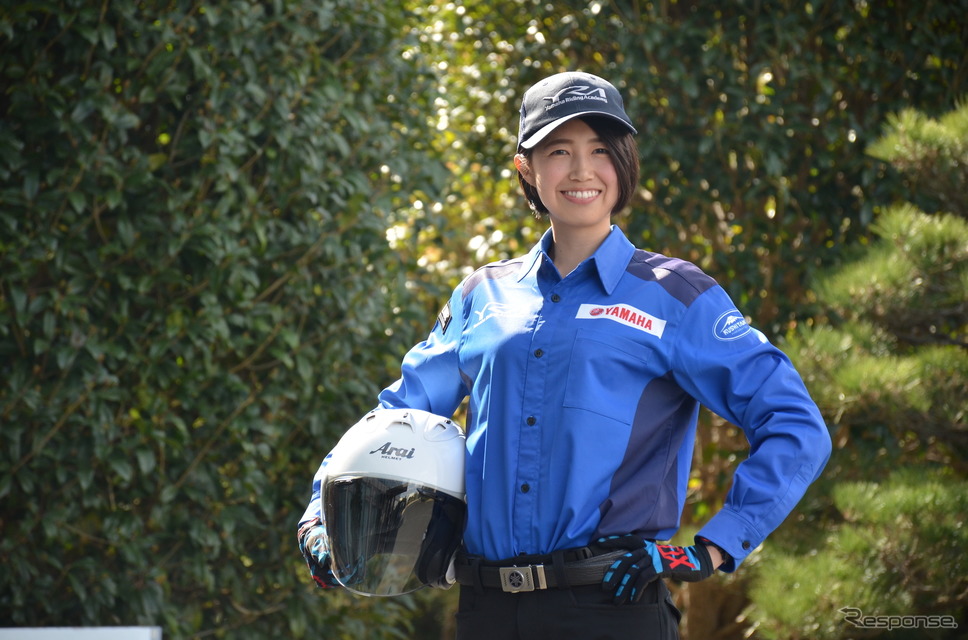 ヤマハ・ライディング・アカデミー、インストラクター伊集院忍さん《画像提供 ヤマハ発動機》