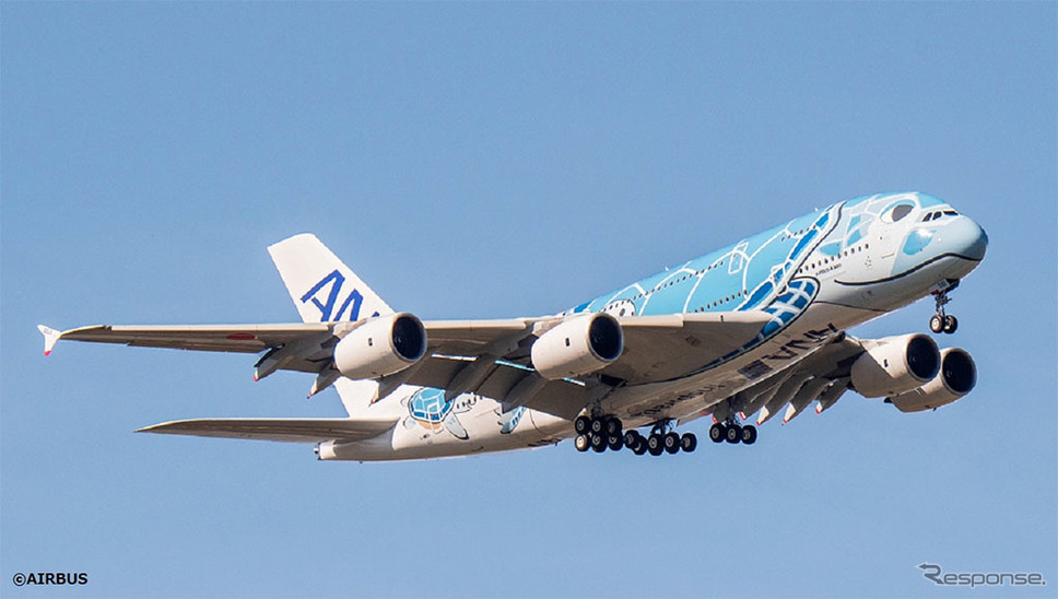 ANA A380 FLYING HONU(c) AIRBUS