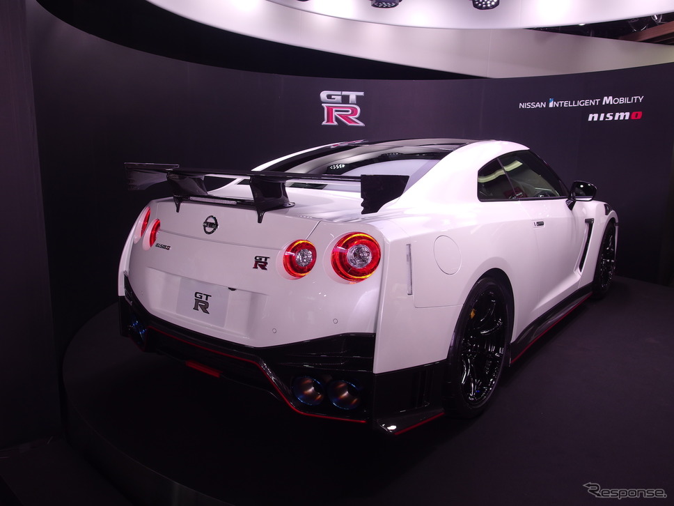 4月17日、東京で発表された日産 GT-R NISMO の2020年モデル《撮影 高木啓》