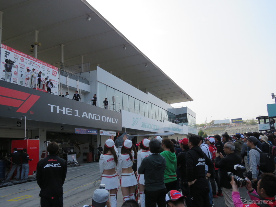 決勝日は3万5000人の観衆が鈴鹿サーキットを訪れた。《撮影 遠藤俊幸》
