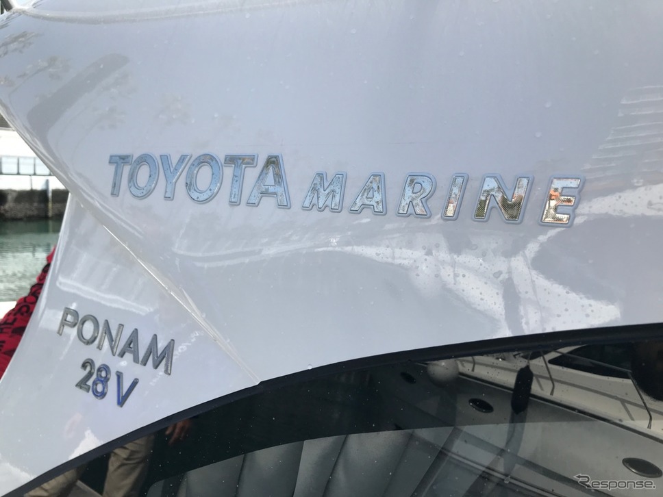PONAM-28Vは一基掛けのボートならではのバランスのいい重量配分をはじめ、クラストップクラスの乗り心地が自慢。《撮影 中込健太郎》