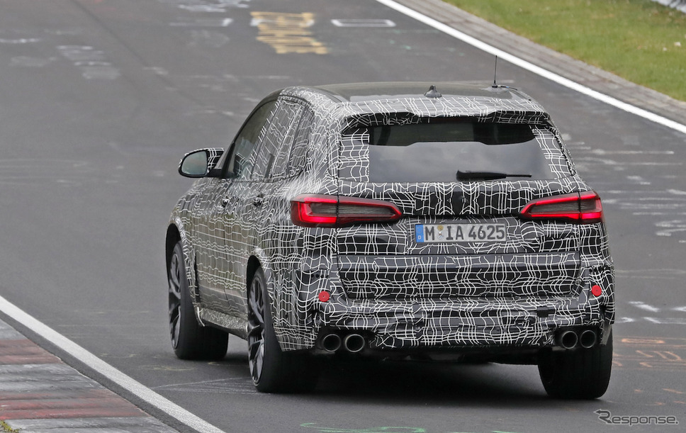 BMW X5M 新型スクープ写真《APOLLO NEWS SERVICE》