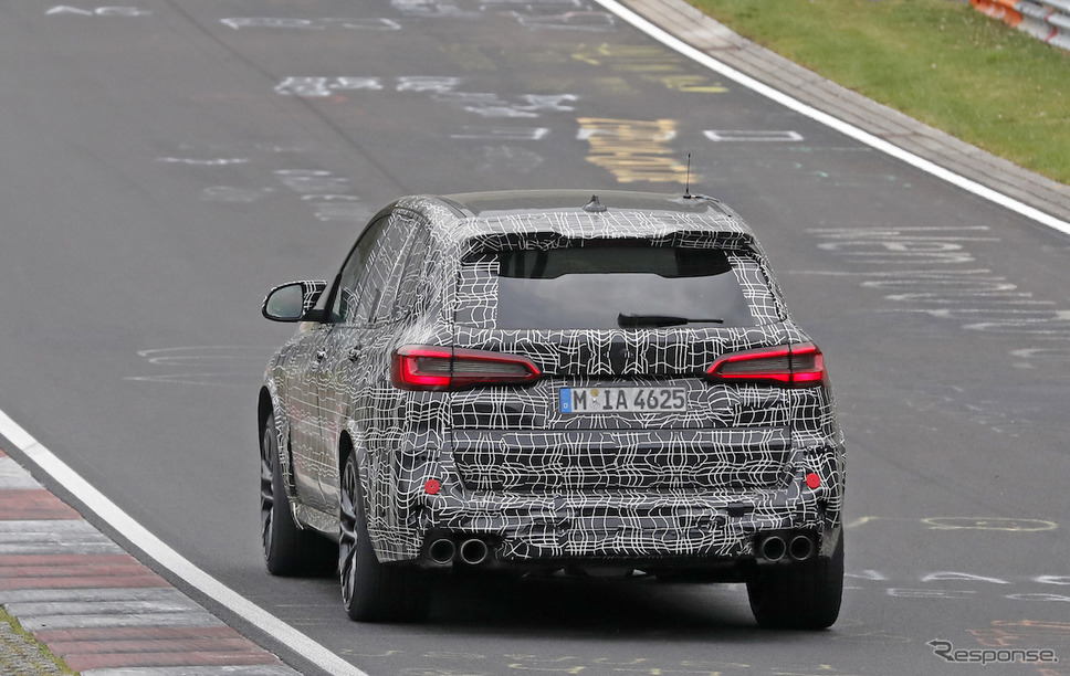 BMW X5M 新型スクープ写真《APOLLO NEWS SERVICE》