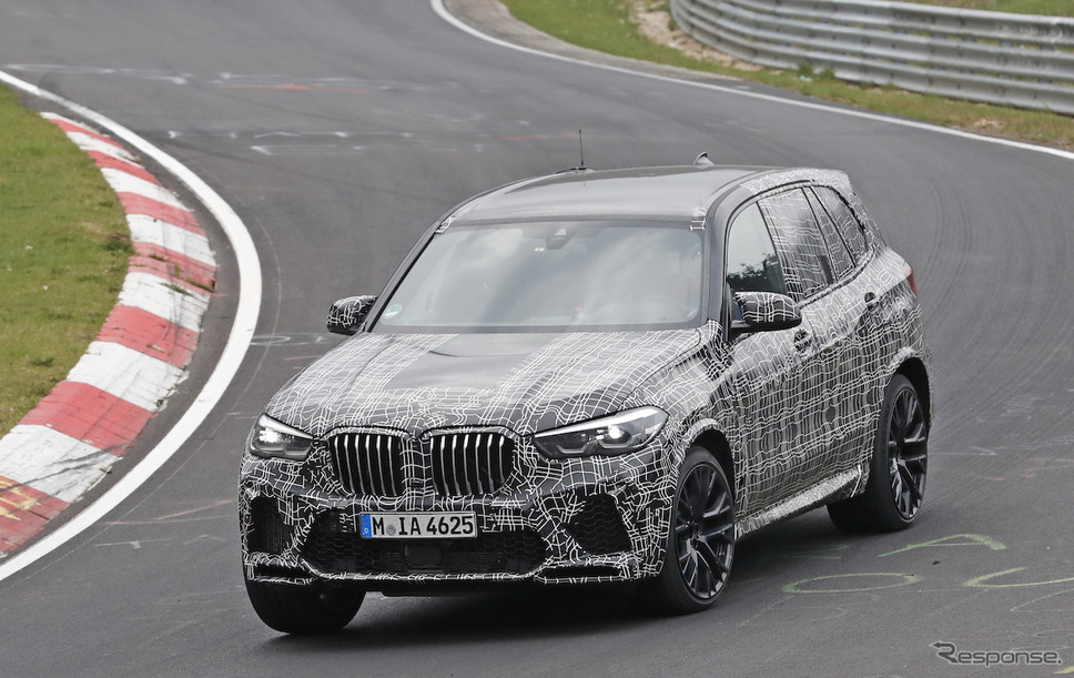 BMW X5M 新型スクープ写真《APOLLO NEWS SERVICE》