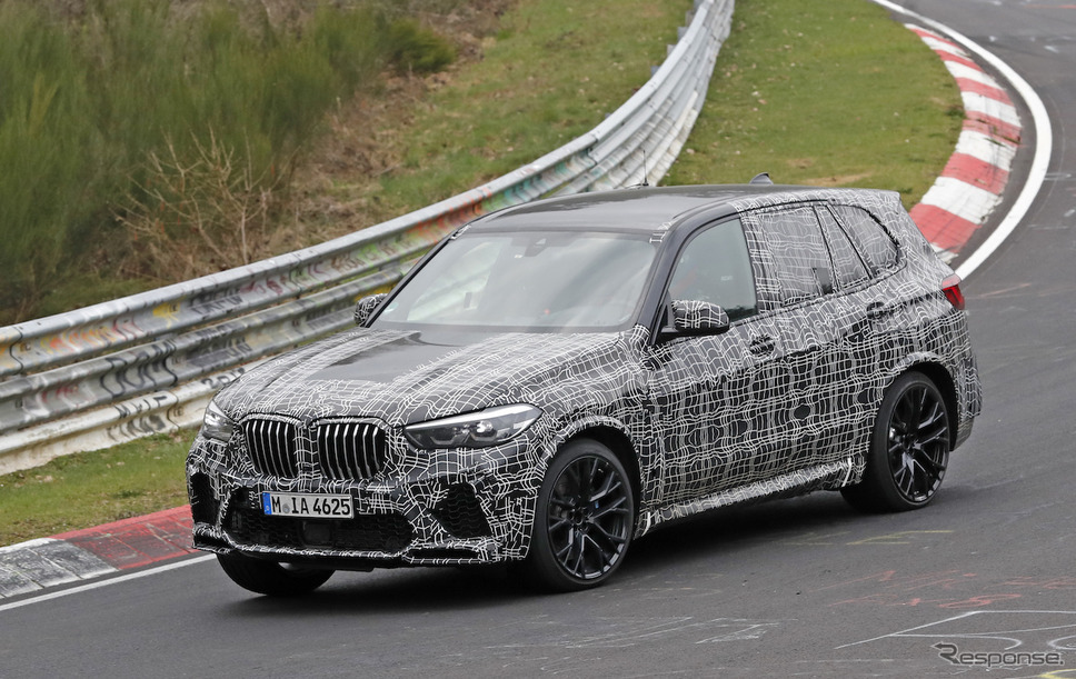 BMW X5M 新型スクープ写真《APOLLO NEWS SERVICE》