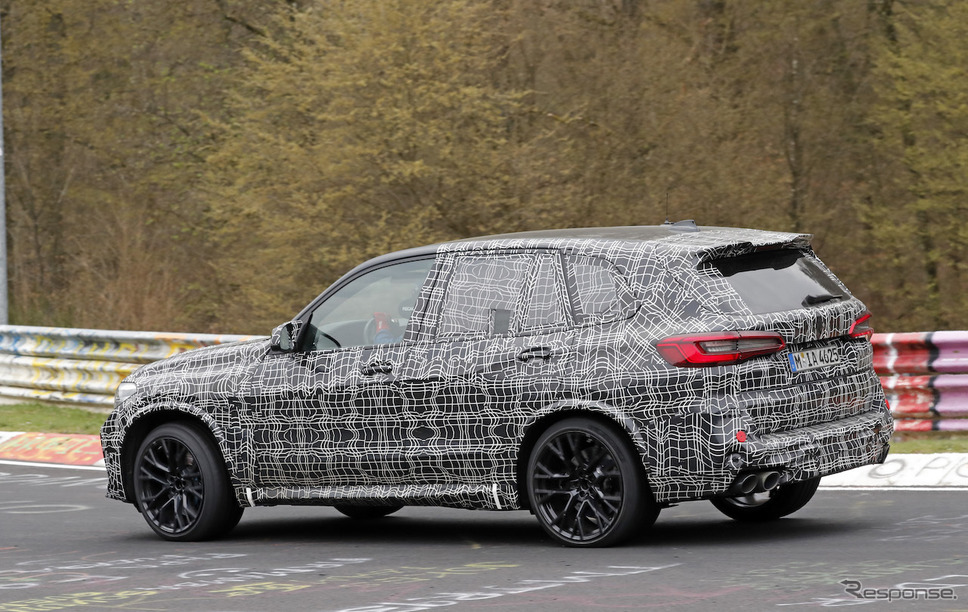 BMW X5M 新型スクープ写真《APOLLO NEWS SERVICE》