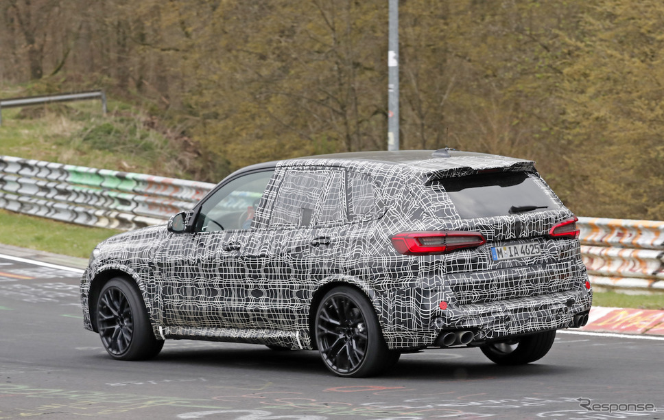 BMW X5M 新型スクープ写真《APOLLO NEWS SERVICE》