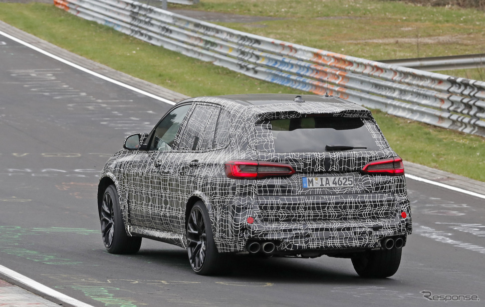 BMW X5M 新型スクープ写真《APOLLO NEWS SERVICE》