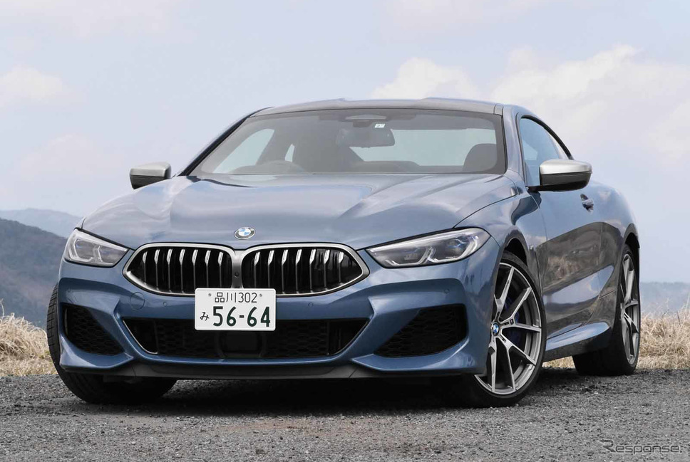 BMW 8シリーズ 新型（M850i xDrive）撮影　中村孝仁