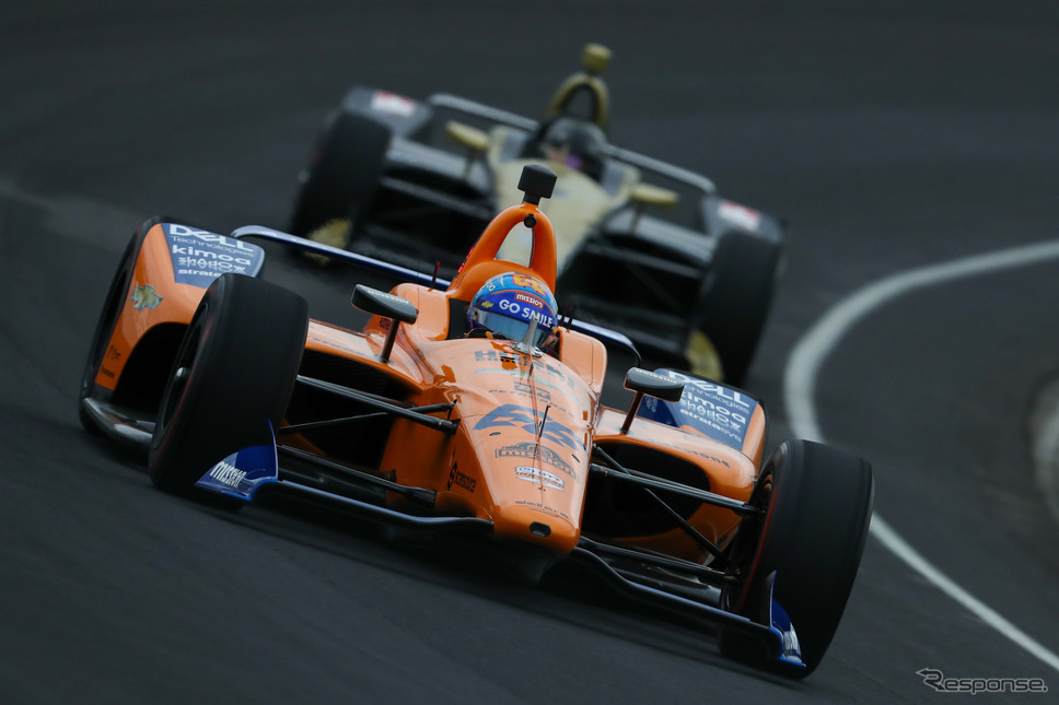 #66 フェルナンド・アロンソも今年のインディ500に参戦する。《写真提供 INDYCAR》