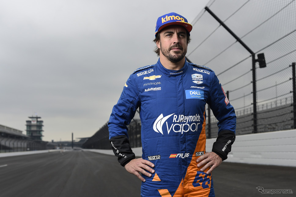#66 フェルナンド・アロンソも今年のインディ500に参戦する。《写真提供 INDYCAR》