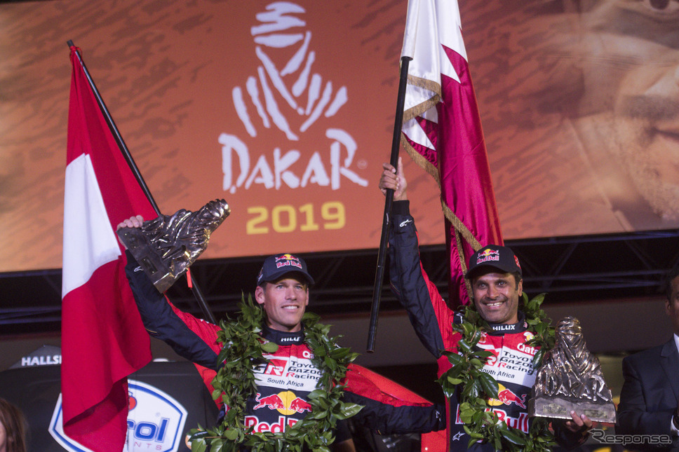 南米のペルーで開催された2019年ダカールラリーの模様。《写真提供 Red Bull》