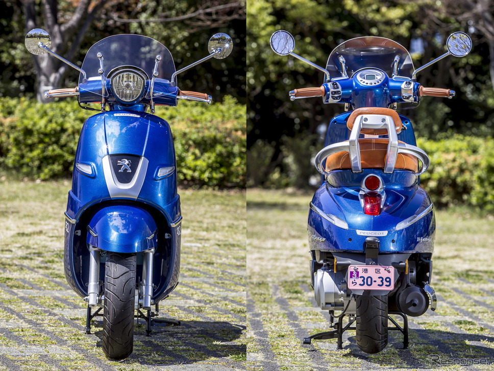 プジョー ジャンゴ125 ABS 120thリミテッドエディション《撮影 山内潤也》