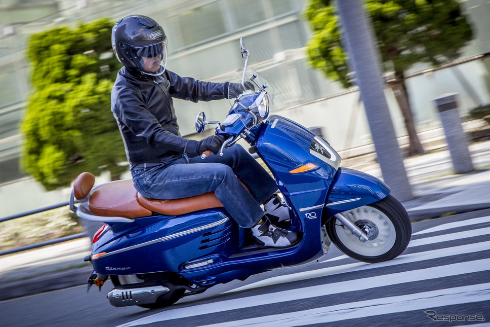 プジョー ジャンゴ125 ABS 120thリミテッドエディション《撮影 山内潤也》