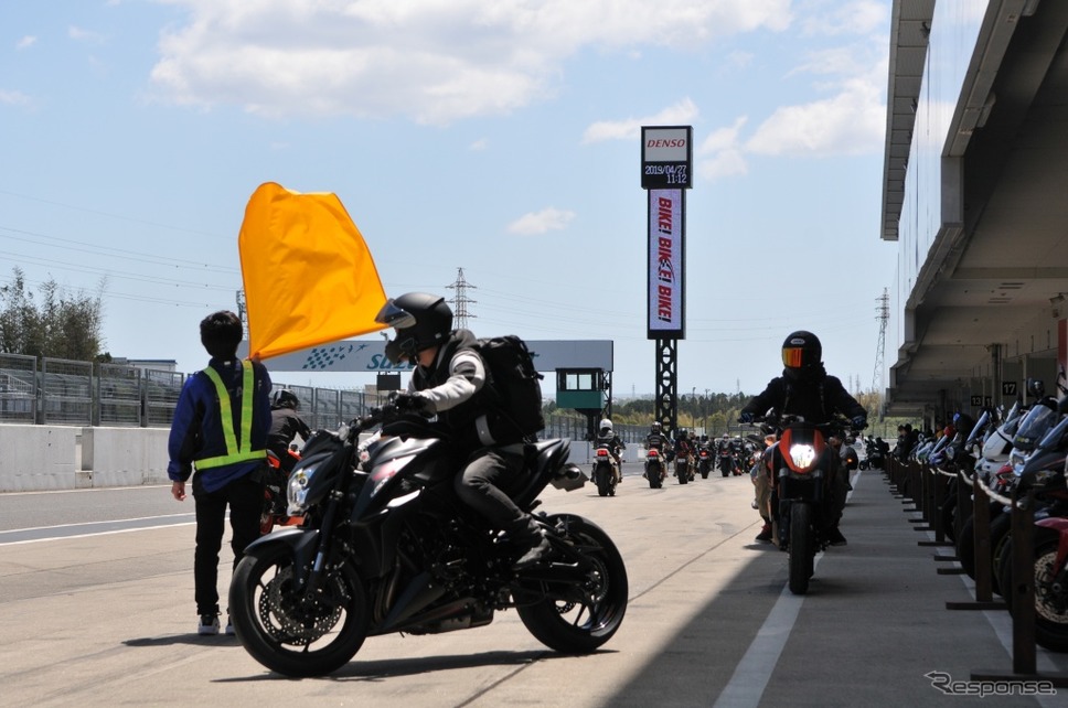サーキットクルージング(BIKE! BIKE! BIKE! 2019)《撮影 丹羽圭》