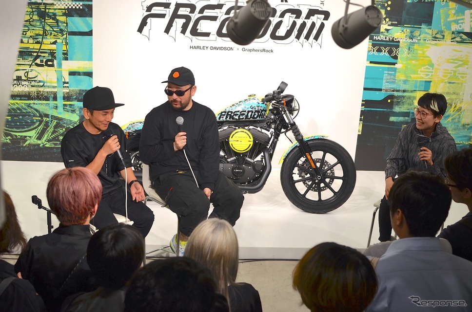 「SEEK for FREEDOM」HARLEY-DAVIDSON×GraphersRock -Exhibition《撮影 青木タカオ》