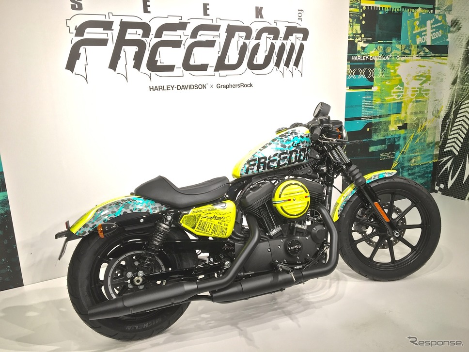 「SEEK for FREEDOM」HARLEY-DAVIDSON×GraphersRock -Exhibition《撮影 青木タカオ》