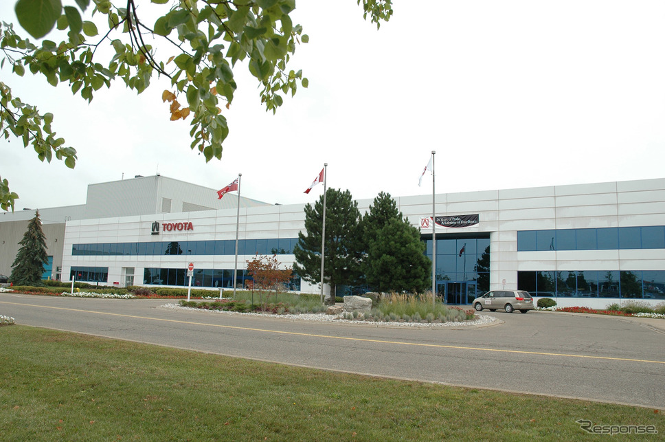レクサスNXを生産するトヨタモーター・マニュファクチャリング・カナダ（TMMC）
