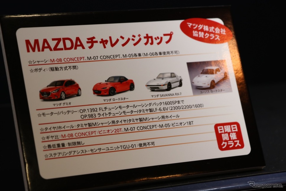 マツダ株式会社が協賛して開催されるMAZDAチャレンジカップ。最近ではこうしたムーブメントも盛んになってきているそうだ。《撮影 中込健太郎》