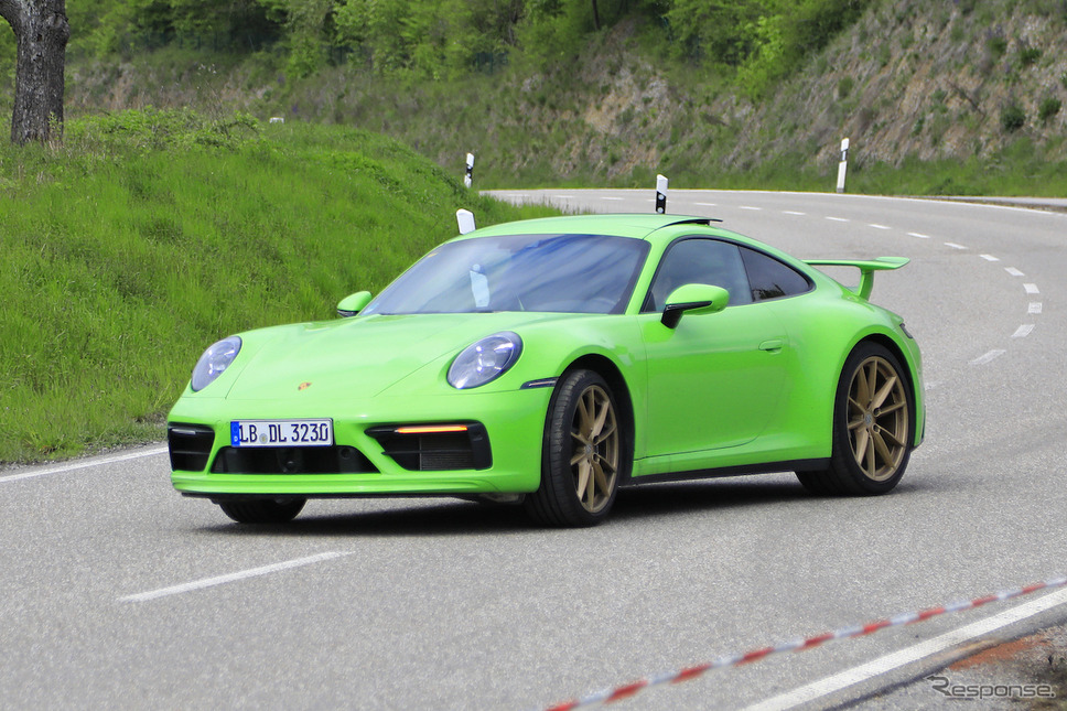 ポルシェ 911 謎のプロトタイプ（スクープ写真）《APOLLO NEWS SERVICE》