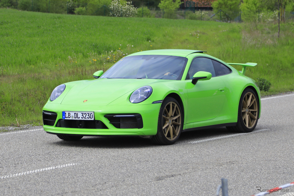 ポルシェ 911 謎のプロトタイプ（スクープ写真）《APOLLO NEWS SERVICE》