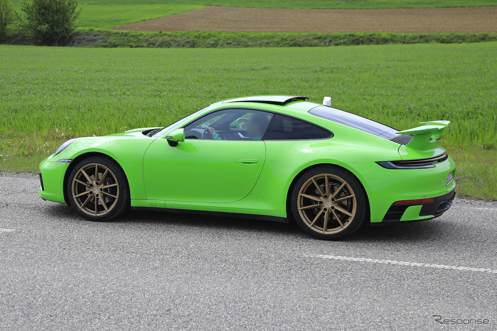 ポルシェ 911 謎のプロトタイプ（スクープ写真）《APOLLO NEWS SERVICE》