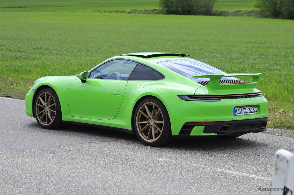 ポルシェ 911 謎のプロトタイプ（スクープ写真）《APOLLO NEWS SERVICE》