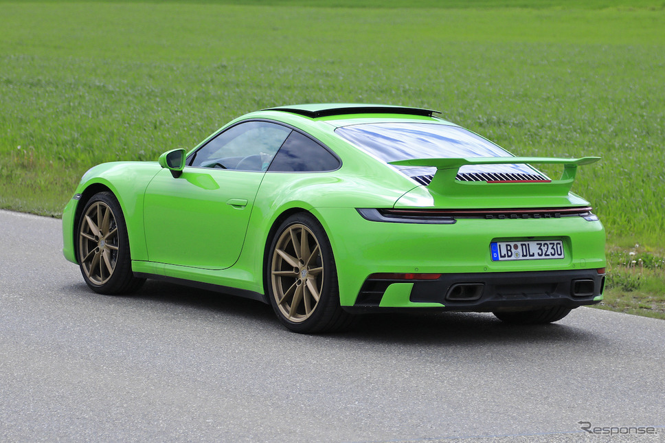 ポルシェ 911 謎のプロトタイプ（スクープ写真）《APOLLO NEWS SERVICE》