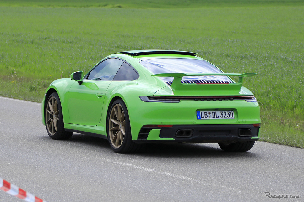ポルシェ 911 謎のプロトタイプ（スクープ写真）《APOLLO NEWS SERVICE》