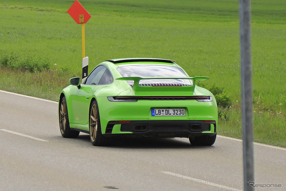 ポルシェ 911 謎のプロトタイプ（スクープ写真）《APOLLO NEWS SERVICE》