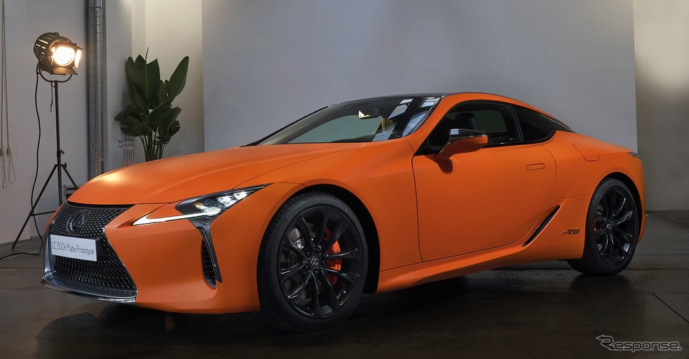 レクサスLC500hマットプロトタイプ《photo: Lexus》