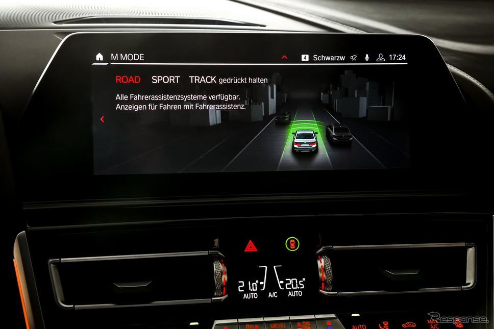 BMW M8 クーペ 新型の開発プロトタイプ