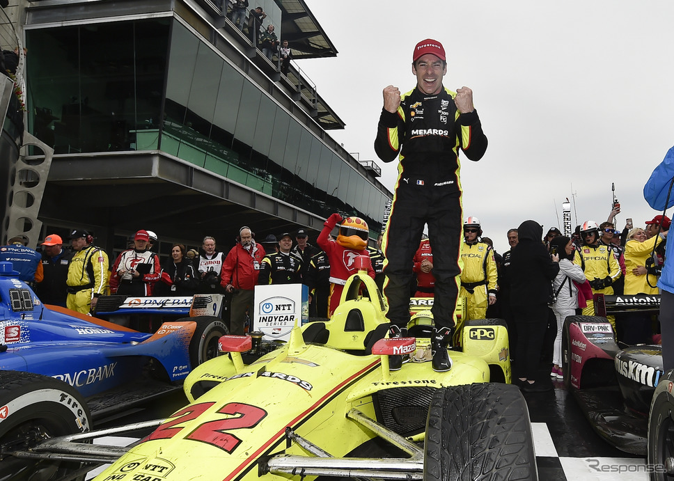 優勝した#22 パジェノー。《写真提供 INDYCAR》