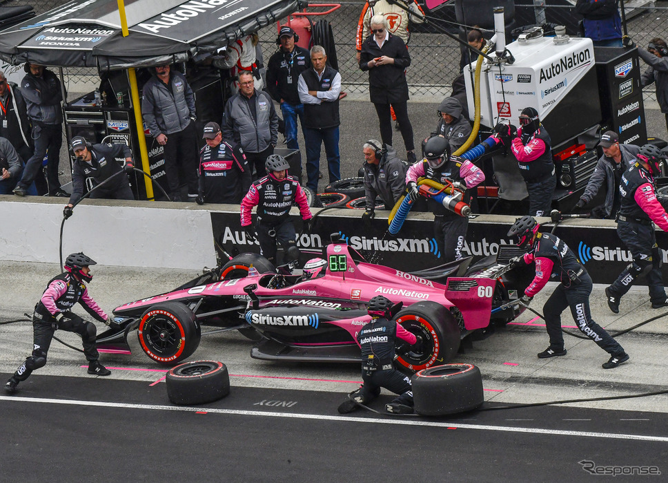 3位に入った#60 ハーヴェイ。《写真提供 INDYCAR》