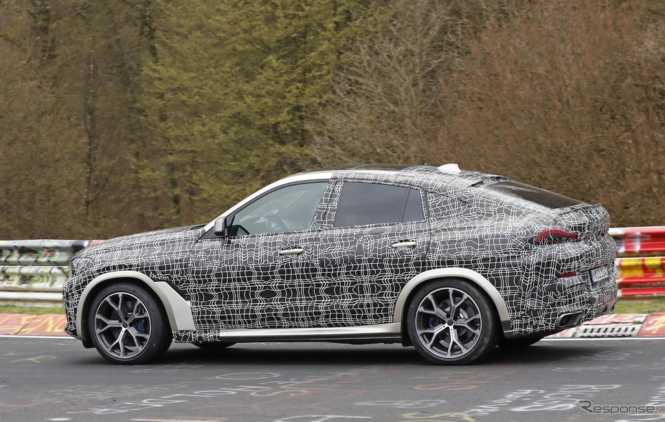 BMW X6 スクープ写真《APOLLO NEWS SERVICE》