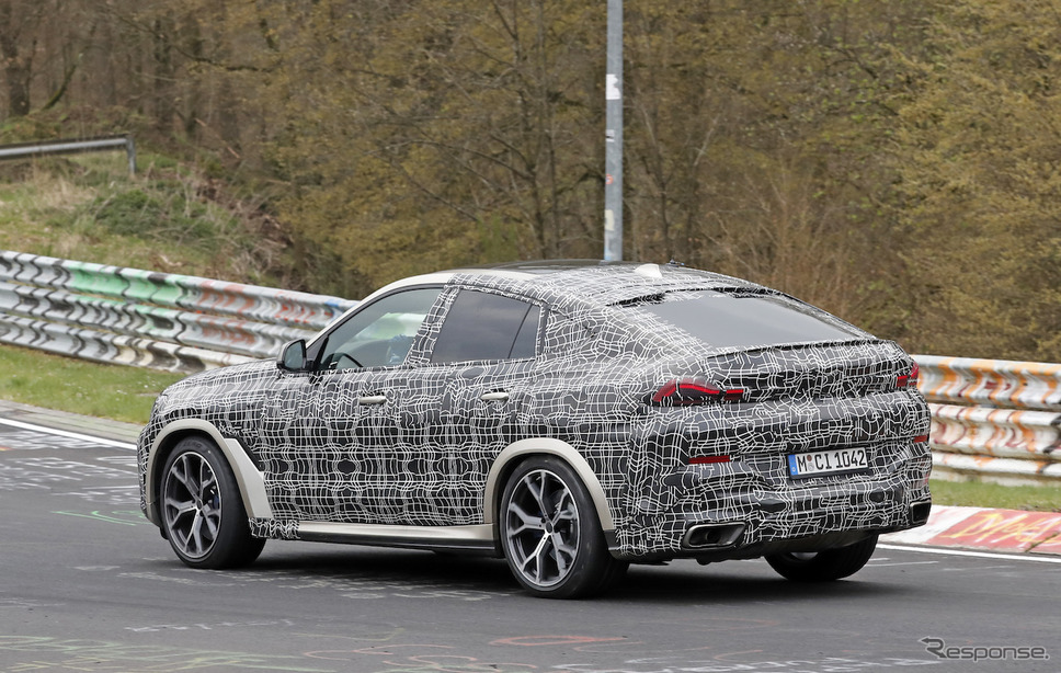 BMW X6 スクープ写真《APOLLO NEWS SERVICE》