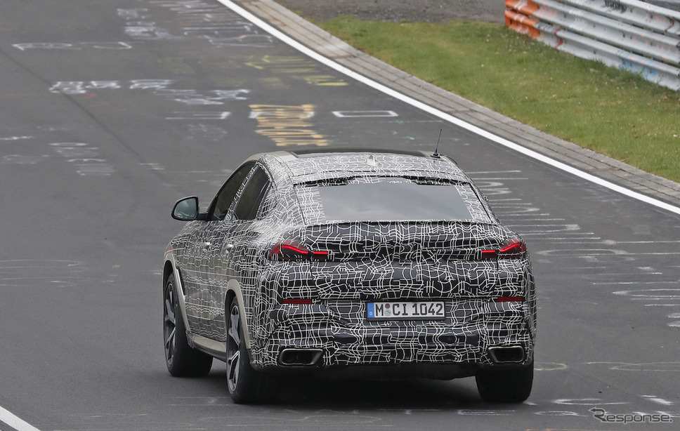 BMW X6 スクープ写真《APOLLO NEWS SERVICE》